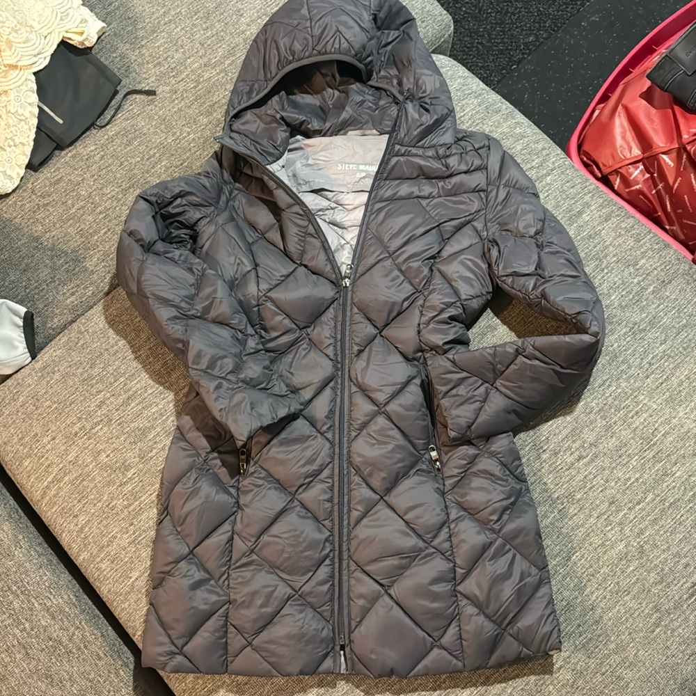 Steve Madden Dusty Purple Parka